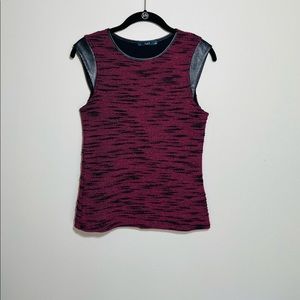 Unique sleeveless top